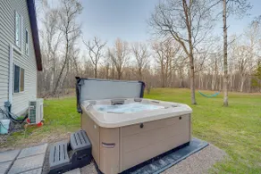 Cozy Birchwood Retreat on UTV Trail w/ Hot Tub! - Image 3
