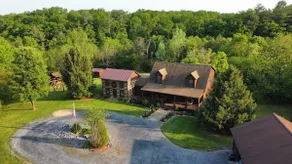 The Royal Cabin | Private Getaway w/ Hot Tub, Game Room, Historic Log Cabin - Image 2