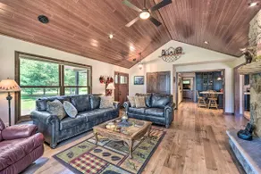 Patio, Views & Hot Tub: Quiet Lakeside Cabin - Image 5