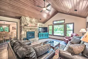 Patio, Views & Hot Tub: Quiet Lakeside Cabin - Image 4