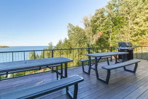 Spacious Leech Lake Home on 2 Private Acres, 200' of lake shore 15 Minutes to Walker with boat lift, dock, swimming, fire pit - Image 5
