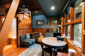 The Loft @ SkyCamp: Romantic Cabin near Stevens Pass, fit for two - Image 3