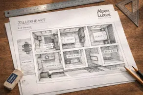 AlpenLuxus Collection' ZillerHeart with Balcony - Image 5