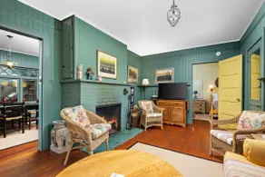 Relaxing Beach Vibes on Quiet Ridge w/ Fireplace and Private Deck, Walk to Beach and Close to Golf - Image 5
