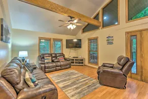 Deck + Fire Pit: Lakefront Hideaway in Scranton! - Image 4
