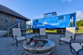 The Caboose | Mtn Views | Farm Animals + Sauna - Image 3