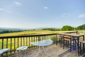 Breathtaking Mtn Views: Stylish Rustic Retreat! - Image 3