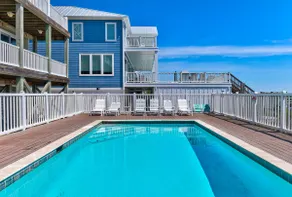 Så godt det bliver: 7 BR / 7. 5 BA enebolig i Kure Beach, 16 sovepladser - Image 5