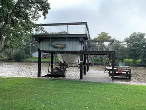 Creek Front Home w/ Fishing Pier & Amazing Outdoor Spaces - Image 3