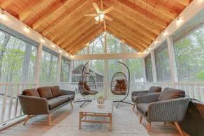 Happy Harbor | Mtn + Riverside w/ Game Room + Water Hole! - Image 3