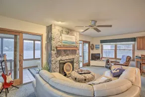 Lakefront Newaygo Home - Private Dock, Kayaks - Image 2