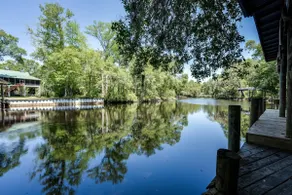 Creekfront 4BR Home | Hot Tub, Dock & Firepit | Sleeps 9 | No Pets - Image 3