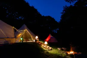Wood Cabin & 4 Large Bell Tents - Hapus Hideaway - Image 4