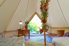 Wood Cabin & 4 Large Bell Tents - Hapus Hideaway - Image 5