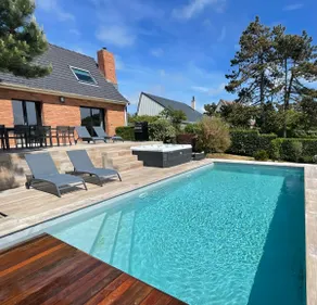 Beautiful house with pool & jacuzzi in the dunes - Image 2