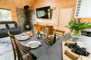Scandi-style lodge in private woodland setting - Image 4