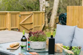 Scandi-style lodge in private woodland setting - Image 2
