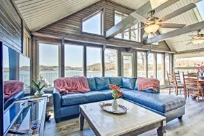 Boat Dock, Lake-View Decks! Ozarks Reunion Retreat - Image 3
