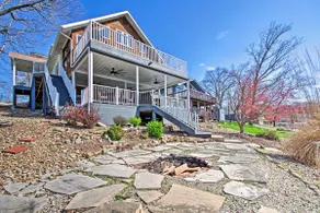 Boat Dock, Lake-View Decks! Ozarks Reunion Retreat - Image 2