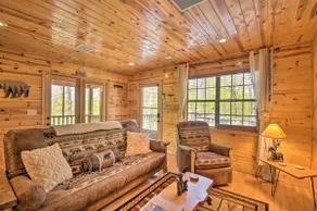 Cozy Hiawassee Cabin w/ Fire Pit & Mtn Views! - Image 3