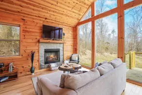 Fern Haven A modern take on Hocking Hills cabins - Image 4