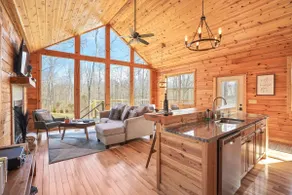 Fern Haven A modern take on Hocking Hills cabins - Image 3