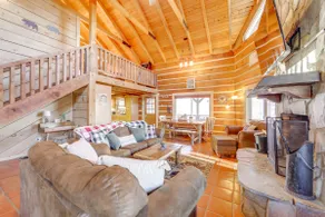 True Log Cabin w/ Game Room, Year-Round Views - Image 5