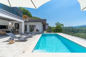 Villa Stella with 32 sqm private heated pool Jacuzzi Sauna Media room 3 bedrooms - Image 3