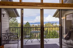 Stunning views of the lake, balcony & fireplace - Image 2