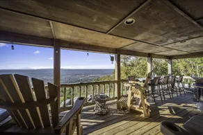 Gorgeous panoramic mountain views from the hot tub - Image 2