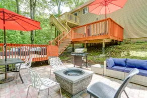 Creek Front Pocono Mountain Getaway with Game room & Sauna - Image 5
