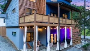 Walk to Breweries | King | Hot Tub | Firepit | 65” - Image 5