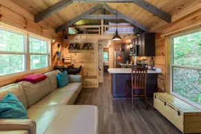 Mossy Falls -- Adorable Tiny Home Located in the Smokies with Private Waterfalls and a Fire Pit! - Image 4