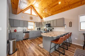 Chic Rustic Log Cabin Near Lake w/ Fire Pit - Image 2