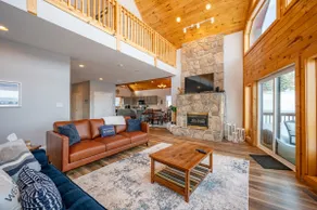 Chic Rustic Log Cabin Near Lake w/ Fire Pit - Image 4