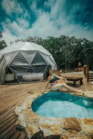 Geodesic dome with exclusive Jacuzzi - Image 4