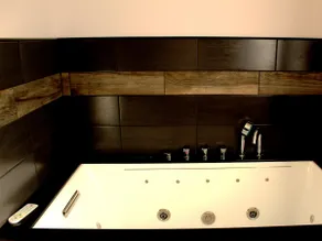 Studio-Royal-Whirlpool bath-Garden view - Image 4