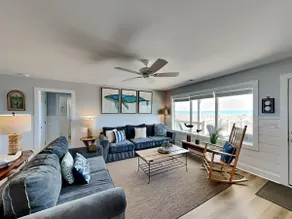 LANCASTER COTTAGE: 3 BR / 2 BA havet i Topsail Beach, 6 sovepladser - Image 4