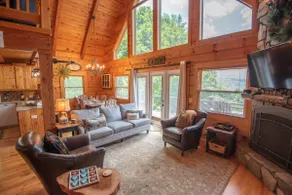 Views + Hot Tub + Indoor AND Outdoor Fireplaces - Image 4