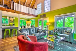 Mtn-View Gem in Lake Lure w/ Game Room & Fire Pit - Image 3