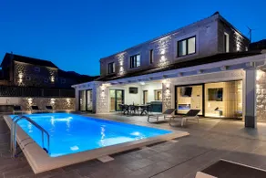 Stylish Villa Neven with 44sqm heated private pool, 4 en-suite bedrooms, 2 living and dining areas, wine cellar - Image 2