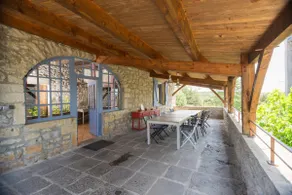 Ferienhaus-Villa-Eigenes Badezimmer-Blick auf die Landschaft - Image 5