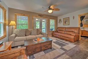 Waterfront Cottage in Fort Towson w/ 2 Decks! - Image 4