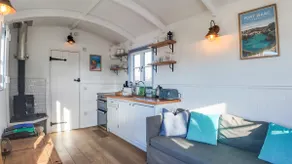 Shepherd’s Hut with Hot Tub - Lighthouse Beach - Image 3