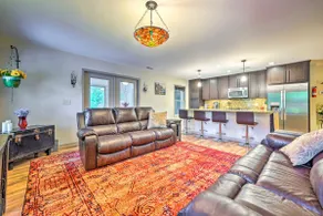Pisgah Forest Farm Home: Outdoor Pool & Games - Image 4