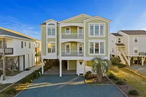Rainbow's End by Brunswick Vacation Rentals: 6BR Oceanfront w/ Pool & Elevator - Image 3