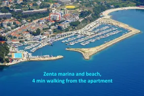 Modernes Apartment mit Terrasse, 4 Minuten zu Fuß zum Strand - Image 4