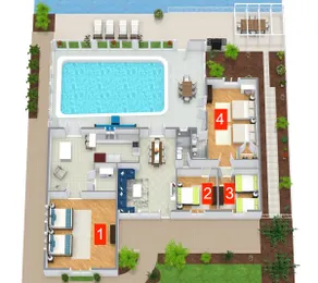 Heated Pool-Waterfront 4BD Villa: Deck&BBQ - Image 3