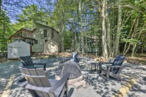 Fire Pit + Furnished Deck: Serene Tobyhanna Escape - Image 3