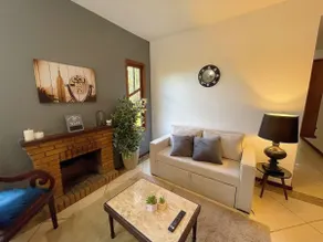 House with a fireplace in nature - Image 2